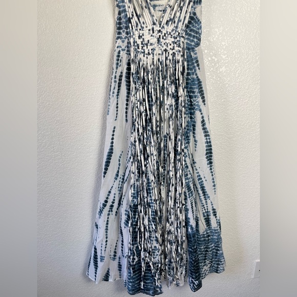 Michael Michael Kors Boho Tie Dye Fringe Maxi Dress Size XS - Picture 5 of 12